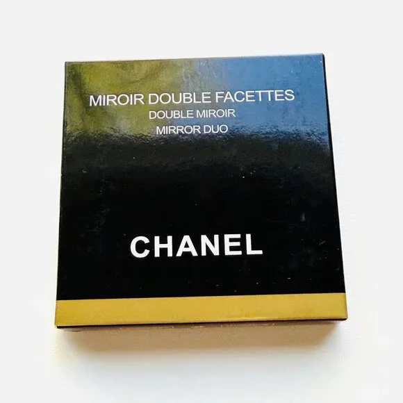 3888 CHANEL DOUBLE MIRROR MAKEUP MIRROR COMPACT - Picture 5 of 7